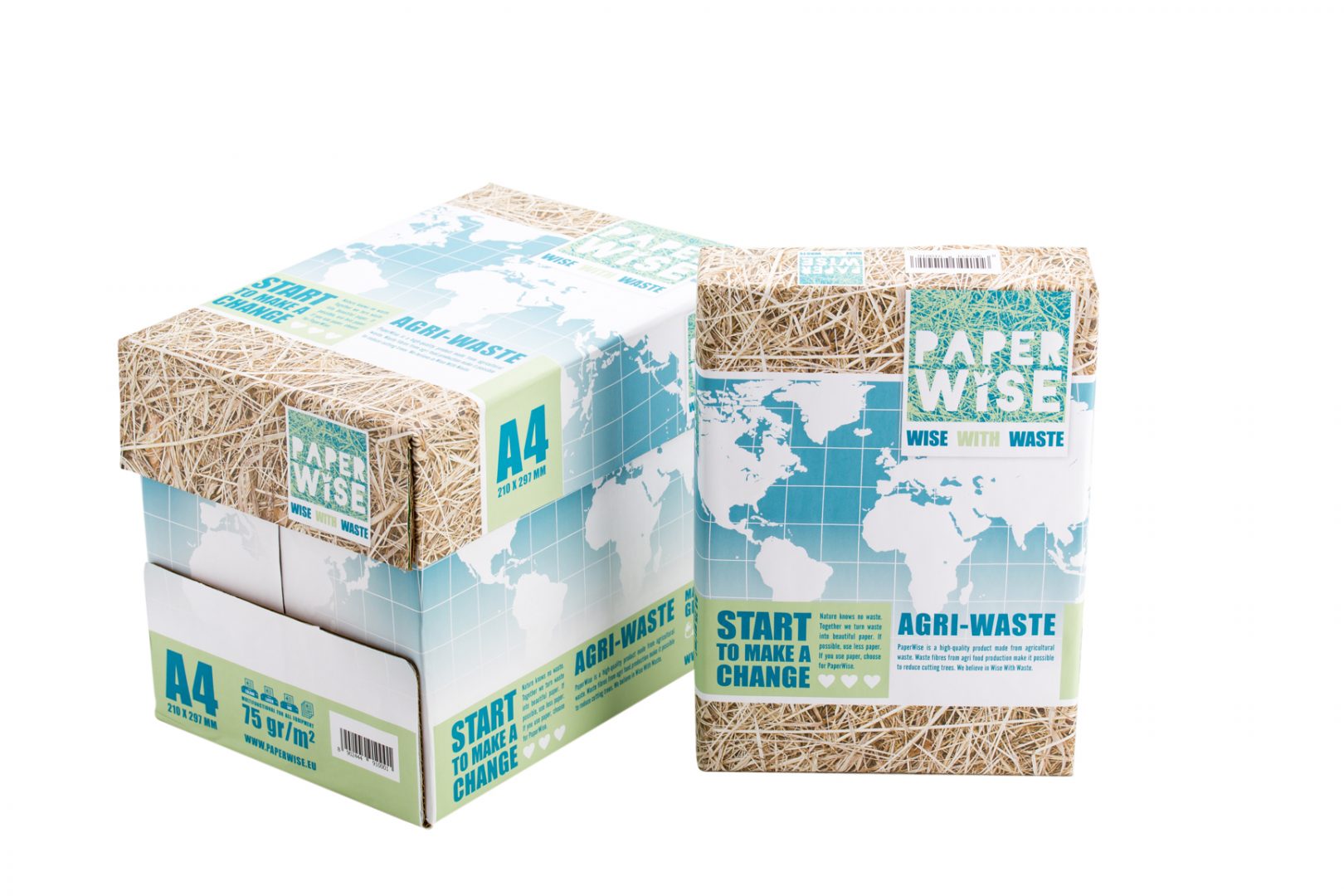 Nature knows no waste! A factory for graphic paper that reduces enviromental impact
