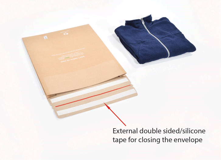 Tosca machine forming an e-commerce envelope