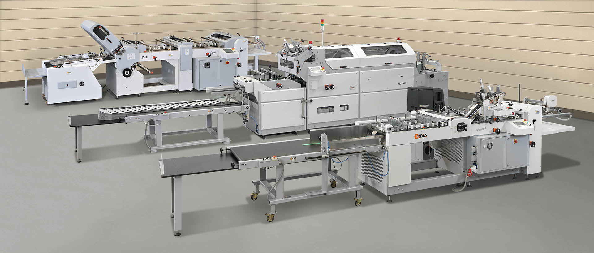 Fidia shopping bag production machine line