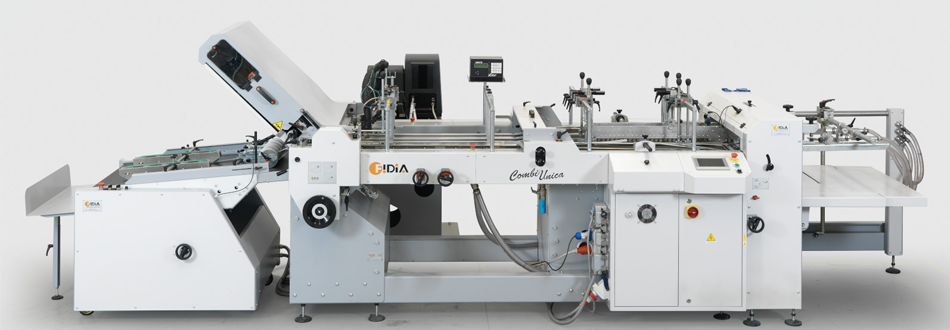 CombiUnica V5 folder and gluer machine