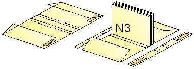 Book covers with flaps