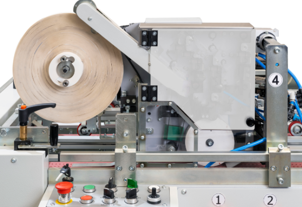 Estream contactless double-sided tape applicator